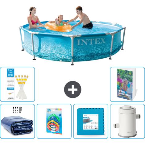 Frame Pool Rund - 305x76 cm - 7-teilig S55