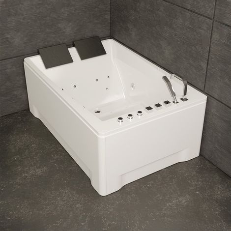 Baignoire Balnéo Tonsay duo Jets 180 x120 x68 cm, by SPALINA