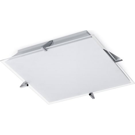 Plafón CLEAR 2GX13 22W Cromo (1/3)