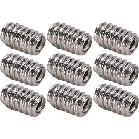 Kit d'assortiment de 50 vis sans tête en acier inoxydable A2-70, vis de fixation M2x3 (1/5)