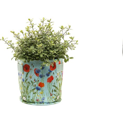Iona Buchanan Meadow Fabric Eco 23L Pots - L45 x W45 x H27 cm - Green