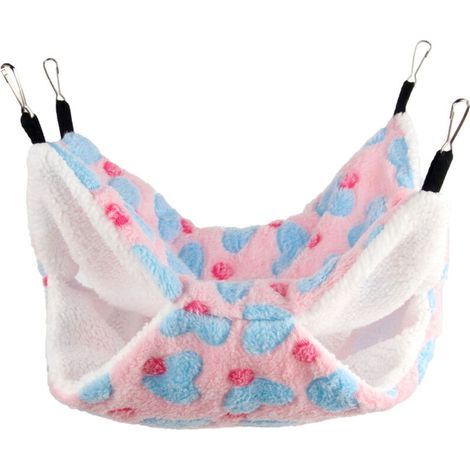 Hamac pour petits animaux, lit superposé, jouet pour cage de hamster et rat (1/5)