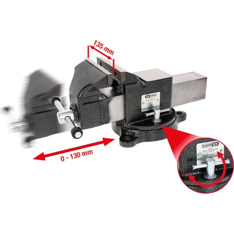 KS Tools Parallel-Schraubstock, 5"