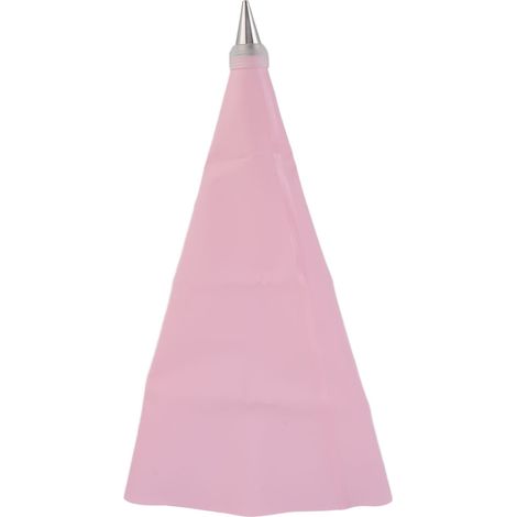 Set mit 6 Spritztüllen aus Edelstahl, russische Tülle zum Tortendekorieren, DIY-Dekorationsset, rosa Backwerkzeug (1/5)