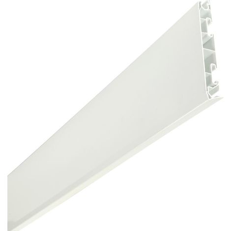 Planche rive alvéolaire belriv haut 21cm long 4m blanc NICOLL - C-AB214B