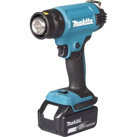 Makita 18V Pistola de calor inalámbrica negra ergonómica (1/2)