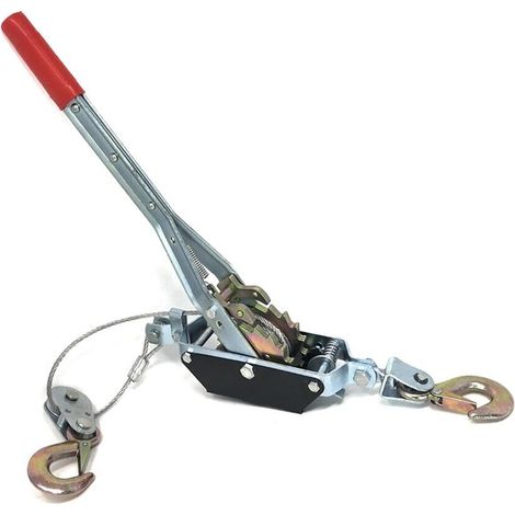 Paranco Manuale A Leva 4 Tonnellate Doppio Gancio 4000 Kg (1/3)