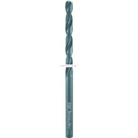 Foret Hélicoïdal HSS Extra Long DIN 1869 R1 118° D. 11.5 x Lt. 280 x Lu. 195 x Q. 11.5 mm x Z2 - Diamwood (1/4)