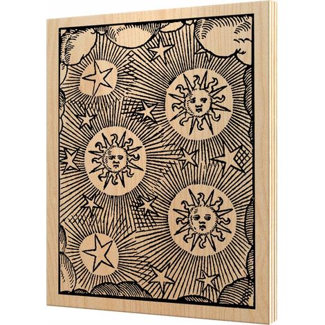 Póster de madera Imagen sobre contrachapado 28x39cm SP798 (1/5)