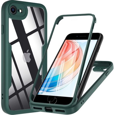 Handyhülle iPhone SE 2022 7 8 Stoßfest Displayschutz iPhone SE Grün (1/5)
