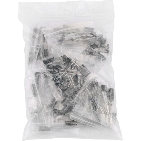 Condensateur Électrolytique - 120 Pièces - 12 Valeurs De 1 µF À 470 µF - Pour Alimentations Et Circuits Audio - Kit Complet (1/5)