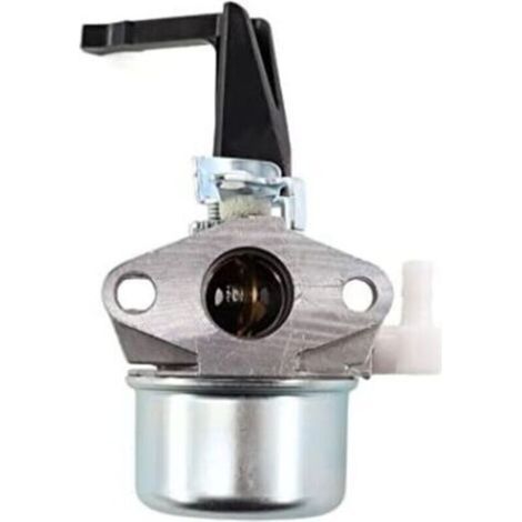 696065 Carburateur avec Joint détanchéité Filtre à air YL-991 Filtre à Carburant YL-999 Bougie dallumage YL-721 Compatible with motoculteur 697422 110412 110402 avec 2x Robinets dessence
