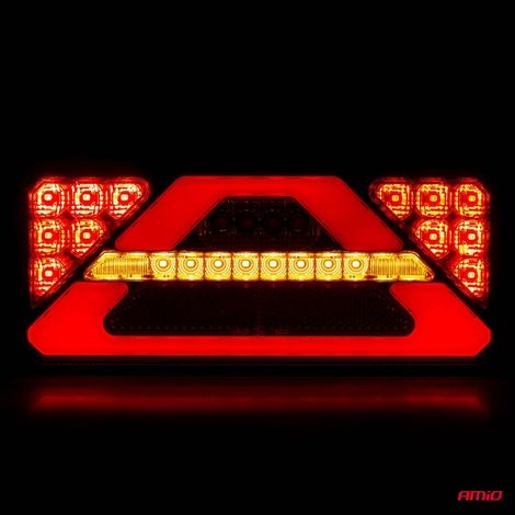 Feu arrière combiné à LED RCL-02-R dynamique droit AMIO-02365 (1/5)