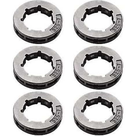 Lot de 6 pignons d'entraînement (0,325 pouce) 19 mm à cannelures fines 7 dents pour tronçonneuses 501 45 74-02, 501457402 et 11892 (1/5)