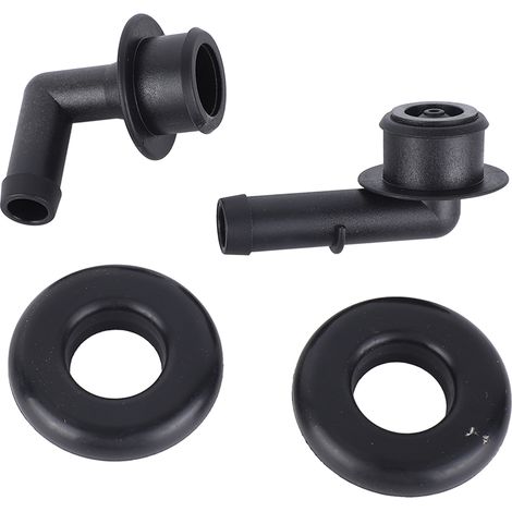Reniflard coude œillet 53013360AA robuste remplacement Jeep Grand Cherokee 4.0 1991-2004, structure durable, pièce moteur ventilation carter. (1/5)