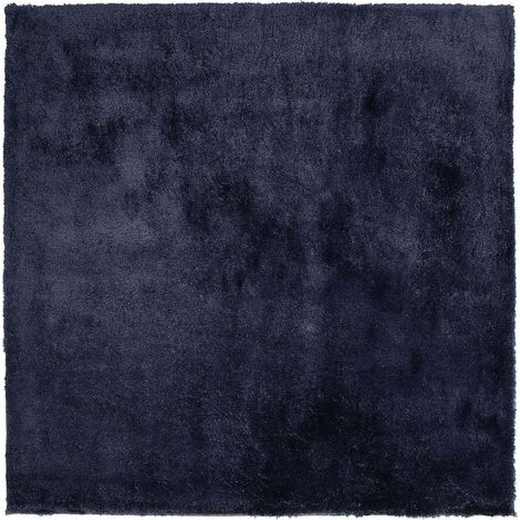 Shaggy Rug EVREN Dark Blue 200 x 200 cm (1/5)