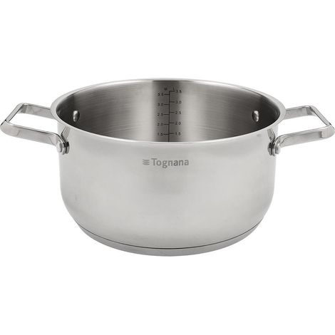 Casseruola in Acciaio Inox anche Induzione Grancucina Iconiqa 28 cm