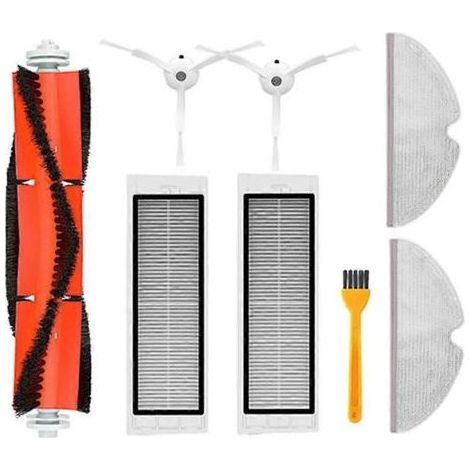 Filtre HEPA pour brosse latérale principale compatible avec les aspirateurs robots Xiaomi Mi 1 1S SDJQR01RR Roborock S4 S5Max S50 S6Pure (1/5)