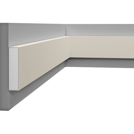Moulure multifonctionnelle en polystyrène – D9PF38 — barre de 2 m (1/2)