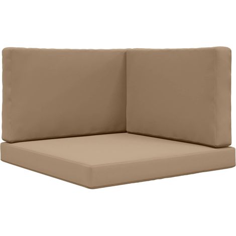 Maison Exclusive - Cuscino per divano da esterno 3 pcs Talpa Poliestere