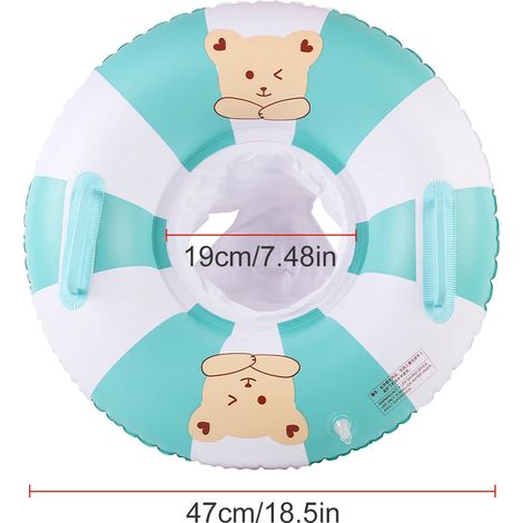 Bouée gonflable avec siège, accessoire de piscine pour l'été (1/5)