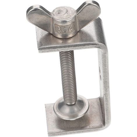 Pince C Inoxydable Large Ouverture Pince de Tigre pour Menuisiers Soudure Serrage Fort (1/5)