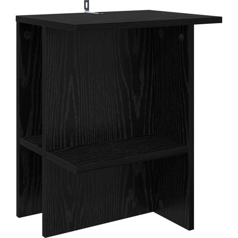 Couchtisch Schwarze Eiche 40 x 30 x 49 cm Holzwerkstoff vidaXL