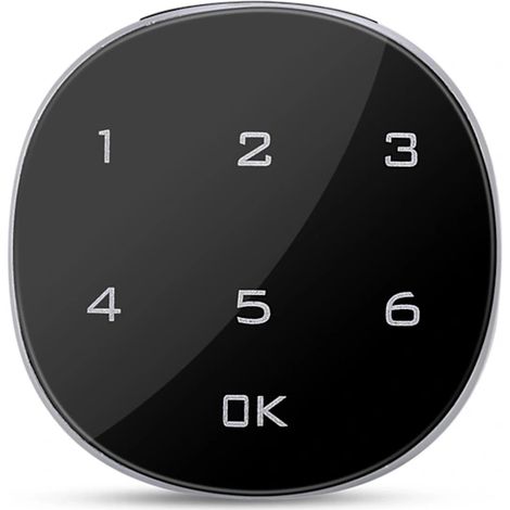 Serrure électronique à code numérique avec écran tactile pour armoires, boîtes aux lettres, dossiers, coffres de sauna (1/5)