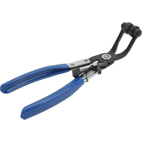 45-Grad-Winkel-Schlauchschellenzange, rutschfest, ergonomisch, flexibles Drehgelenk für Flachschläuche