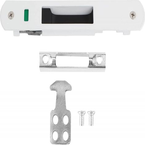 1 Serrure, porte coulissante, acier inoxydable, double face, verre, balcon (1/5)