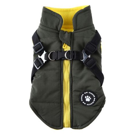 VtiziklVêtements d'automne et d'hiver pour chiens Vêtements rembourrés en coton chaud imperméable pour animaux de compagnie(XS) (1/5)