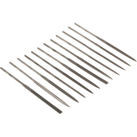 Jeu de limes aiguilles 140mm x 12 ( Prix pour 1 ) (1/5)
