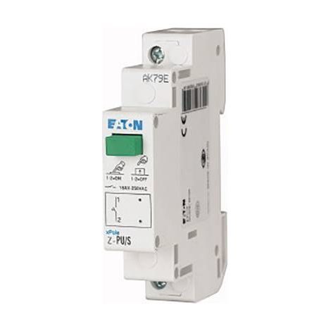 Bouton-poussoir 250 V 16A 2 F 1PE 000276292 EATON Z-PU/SS (1/2)