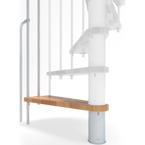 Minka Höhenerweiterung für Berlin Weiß 120cm Durchmesser