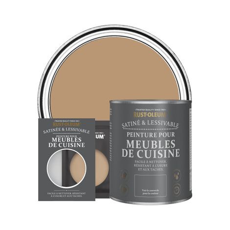 Peinture pour Meubles de Cuisine, Finition Satinée - Argile (1/2)
