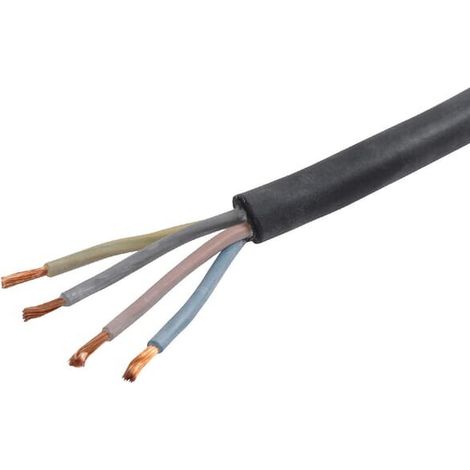 Cable de pl谩stico 4x2,5 mm虏 HELUKABEL H07RNF425