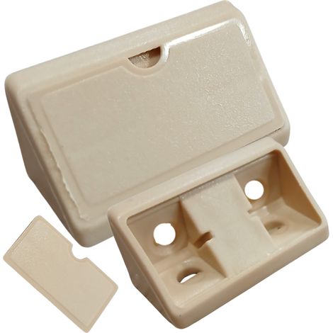 Staffa angolare per mobili 43x20x20 staffa komandorek con aletta in acero (12) 100 pezzi (1/5)