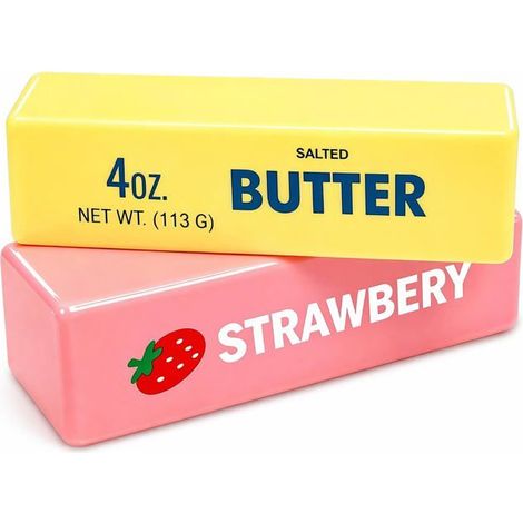 Jouets tactiles pour adultes « Butter » (à picots en caoutchouc souple), lot de 2 (1/5)