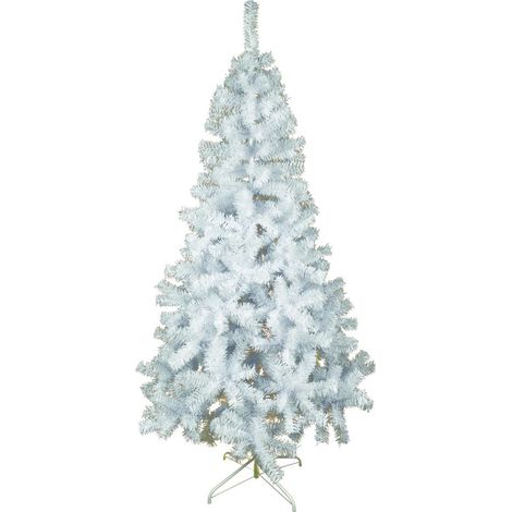 Albero di Natale Bianco DOLCEDORME 150 cm 300 Rami Fissi Apertura ad Ombrello F4961 (1/2)
