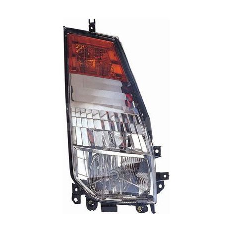 Phare avant droit H4 orange Renault Maxity depuis 2007