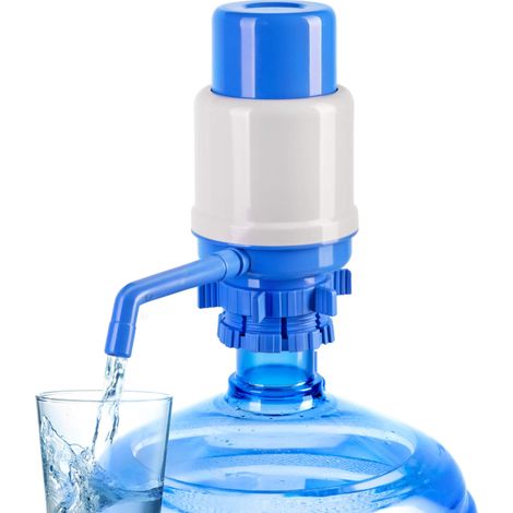 Pompe à Eau Manuelle pour Bonbonne 5 Gallons – Fixation Sécurisée – Tube Ajustable, Goupillon Nettoyage – Qualité Alimentaire (1/5)