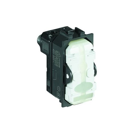 interruttore 1P 16 AX da completare con copritasto Bticino living L4001/0 (1/2)