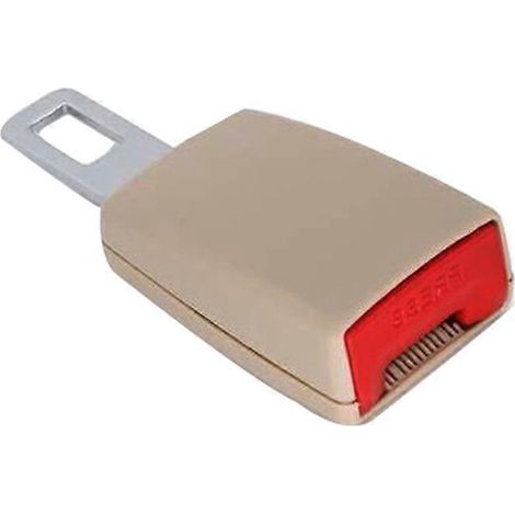 2x Auto Sicherheit Sitzgurt Extender Verlangerung Schnalle Lock Clip adjutable white (1/4)