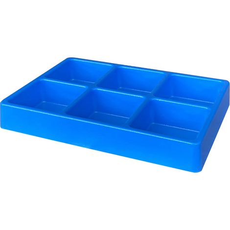 Termoformato separatore ARR-VAS-6S porta minuteria 6 scomparti per cassetti - compatibile con arredo officina ARR-OFF (1/4)