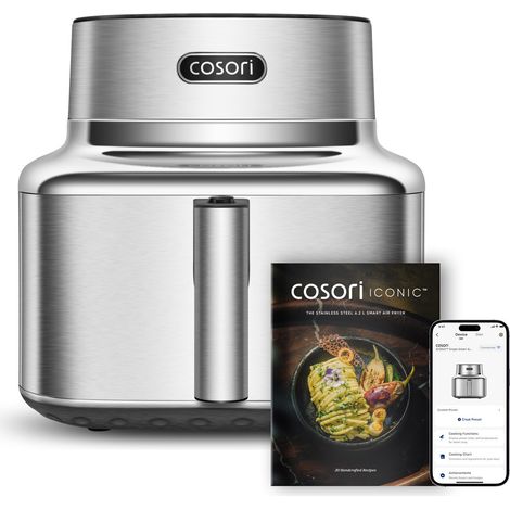 Friggitrice ad aria Cosori iconic single 1725 W 6,2 L (1/4)