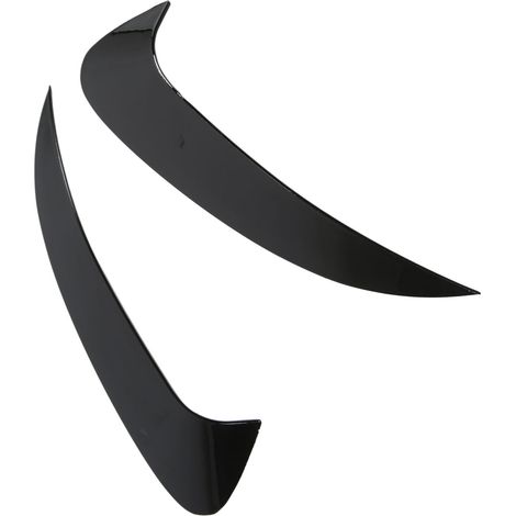 Déflecteur d'air de bouclier arrière, insert de spoiler fendu, garniture de couverture noire brillante, remplacement pour Mercedes GLE Coupé C292 2015-2019 (1/5)