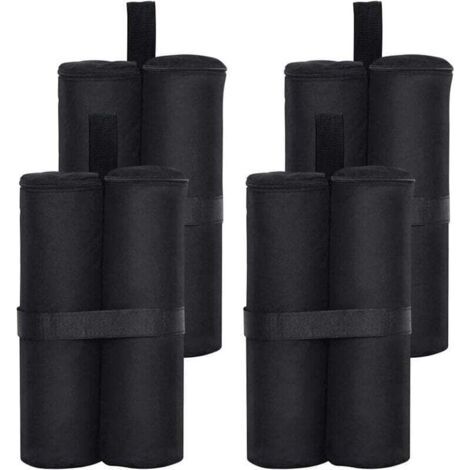 Lot de 4 sacs de lestage sac de sable, sac de poids, sac de fixation (1/4)