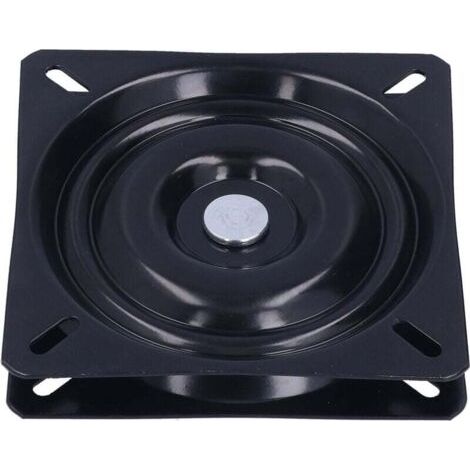 SUNXURY Plateau tournant portant une rotation à 360 degrés, capacité portante élevée, utilisation facile, installation de la base de la plaque de tabouret pour le bureau à domicile