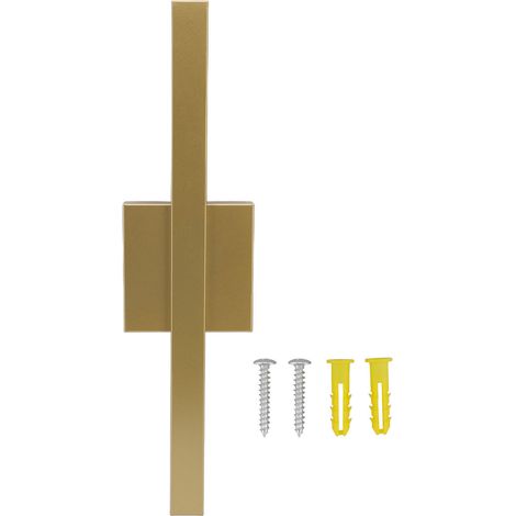 Applique murale linéaire dorée moderne lampe murale longue bande pour chambre salon 85‑265V (1/5)