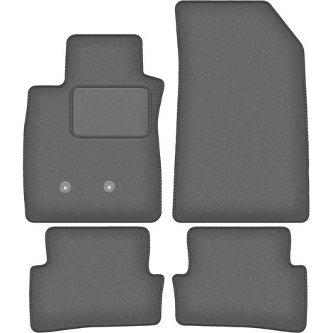 Tappetini grafite per: Renault Clio III grandtour, station wagon, hatchback (2005-2012) (1/5)